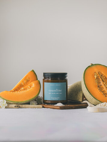 Coastline Wooden Wick Candle