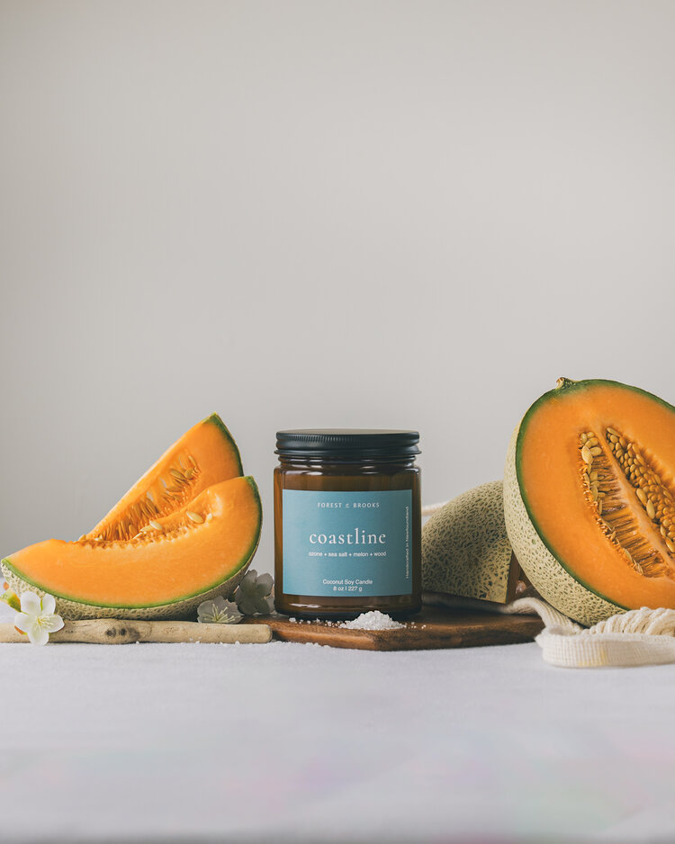 Coastline Wooden Wick Candle