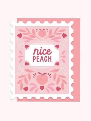 Nice Peach Card