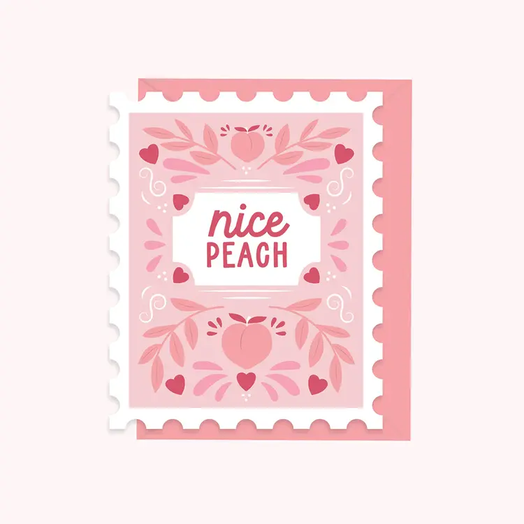 Nice Peach Card