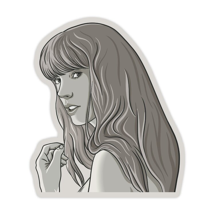 Taylor Tortured Poets Sticker