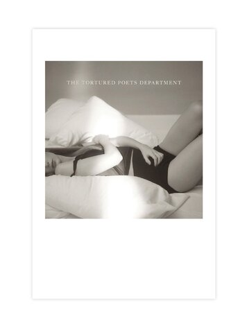 Taylor Tortured Poets Polaroid Sticker