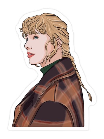 Taylor Evermore Sticker