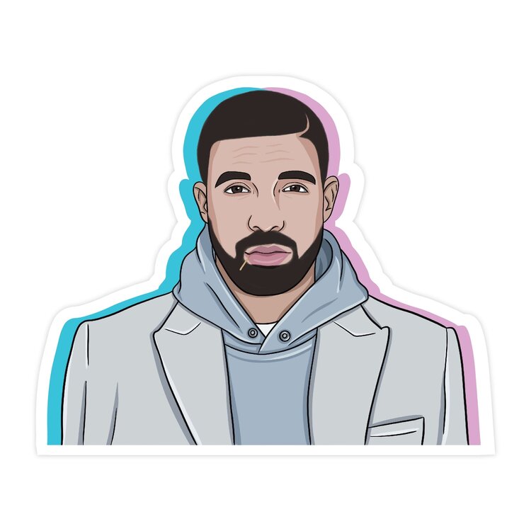 Drake Pop Culture Sticker
