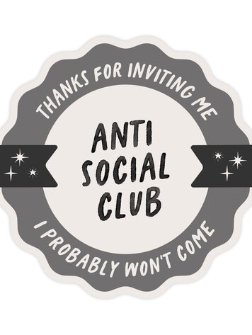 Anti-Social Club Sticker