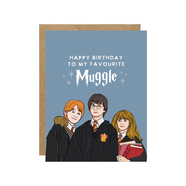 Happy Birthday Muggle Card