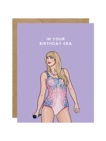Taylor In Your Birthday Era Card