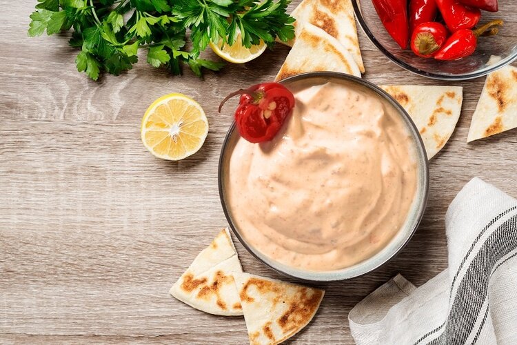 Roasted Pepper Dip Recipe Box