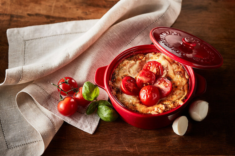 Baked Caprese Tomato Basil Dip Recipe Box