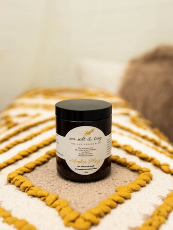 Amber Haze Lux Black Salt Blend