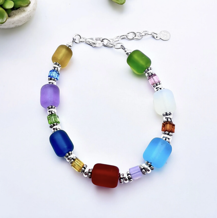 Jelly Bling Row Bracelet