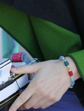 Jelly Bling Row Bracelet