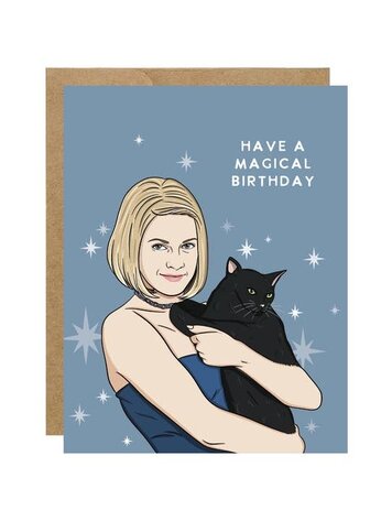 Sabrina Witchy Magical Birthday Card