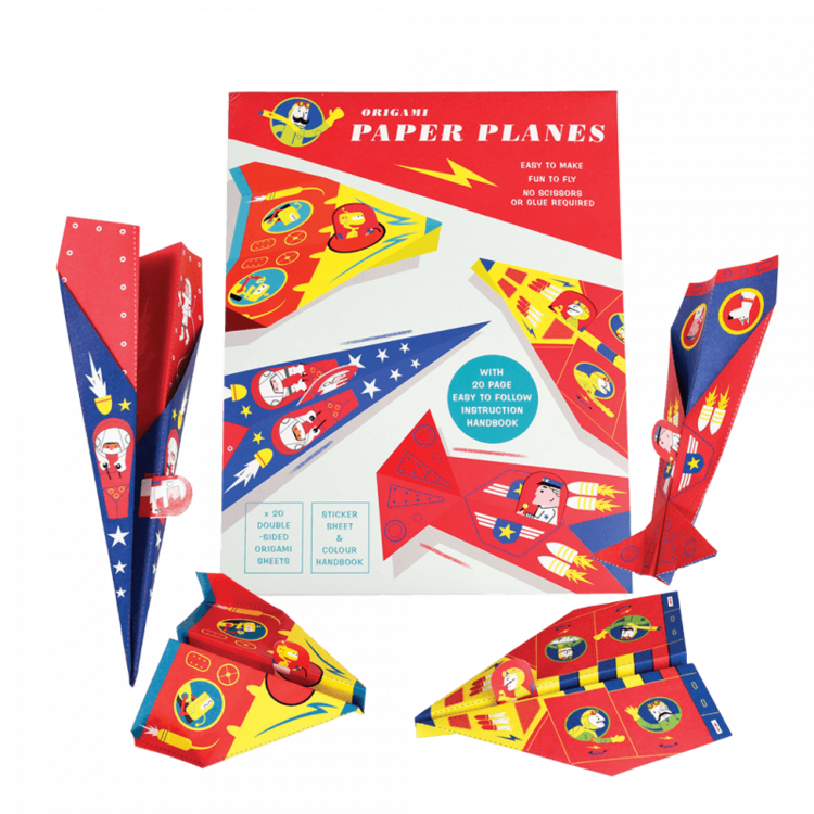 Children's Origami Kit - Paper Planes