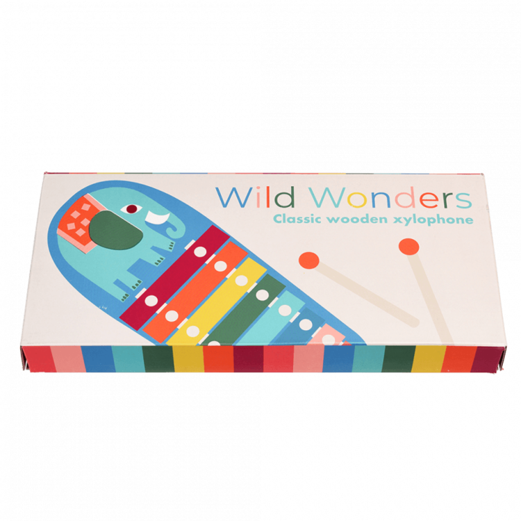 Children's Xylophone With Song Book - Wild Wonders