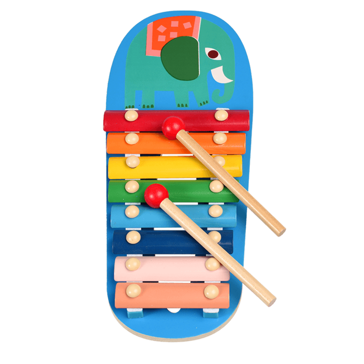 Children's Xylophone With Song Book - Wild Wonders