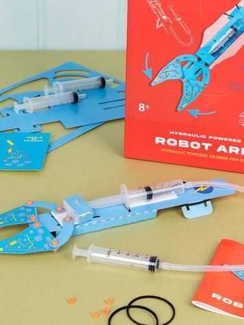 Make Your Own Hydraulic Powered Robot Arm