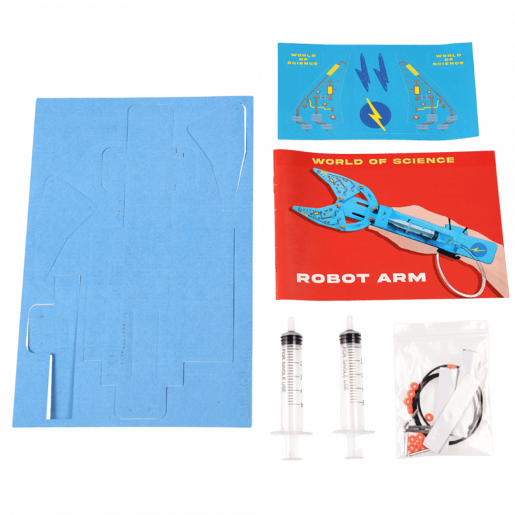 Make Your Own Hydraulic Powered Robot Arm