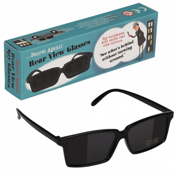 Secret Agent Rear View Spy Glasses