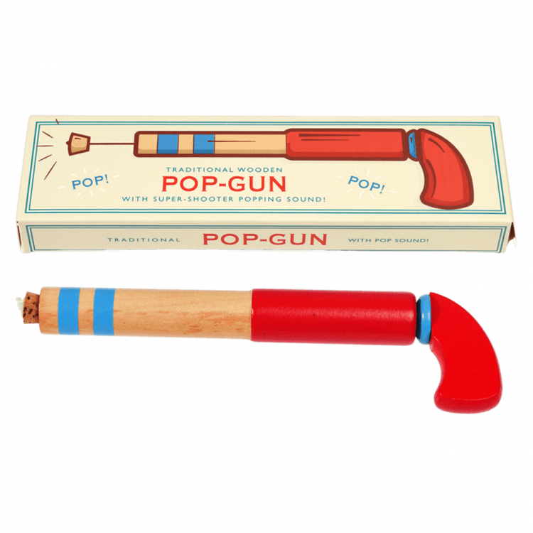 Traditional Wooden Pop-Gun