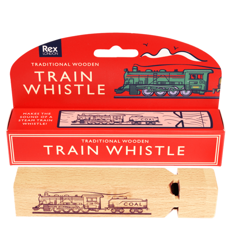 Traditional Wooden Train Whistle