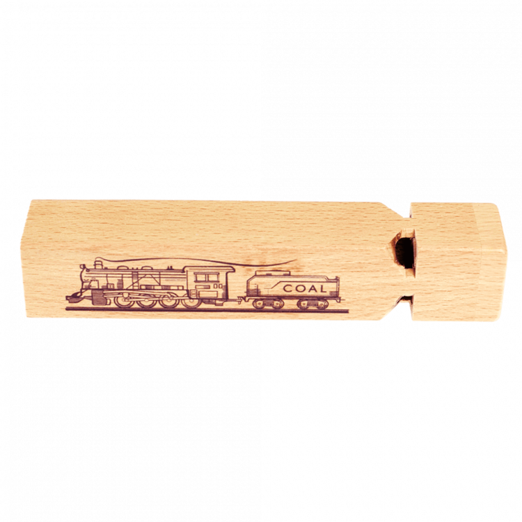 Traditional Wooden Train Whistle