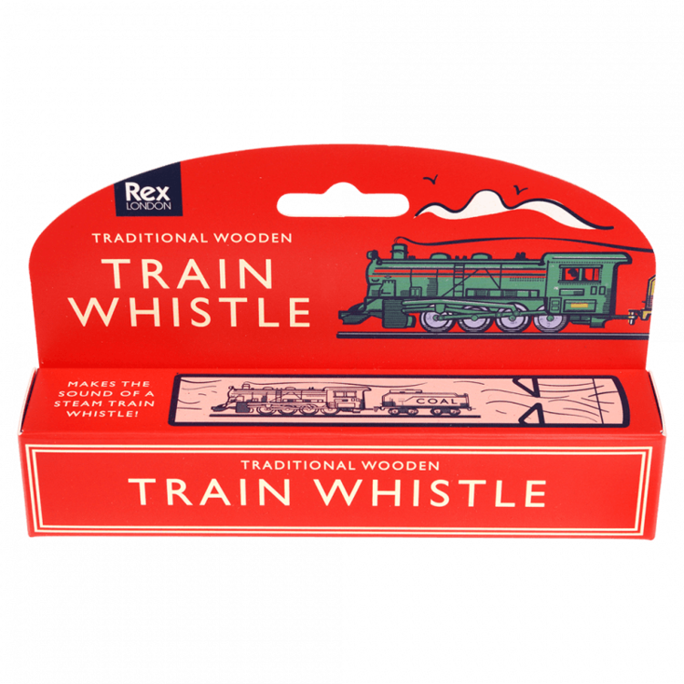 Traditional Wooden Train Whistle