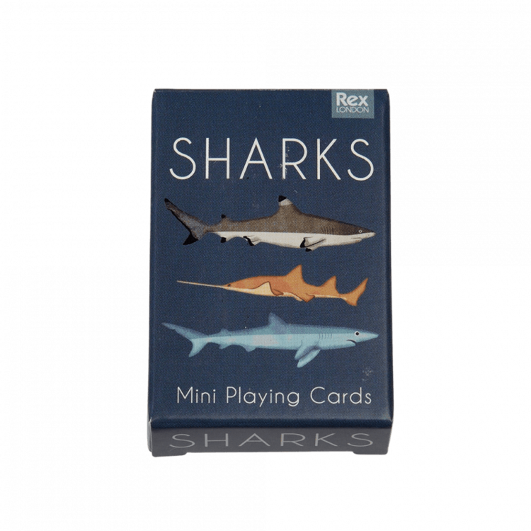Mini Playing Cards - Sharks