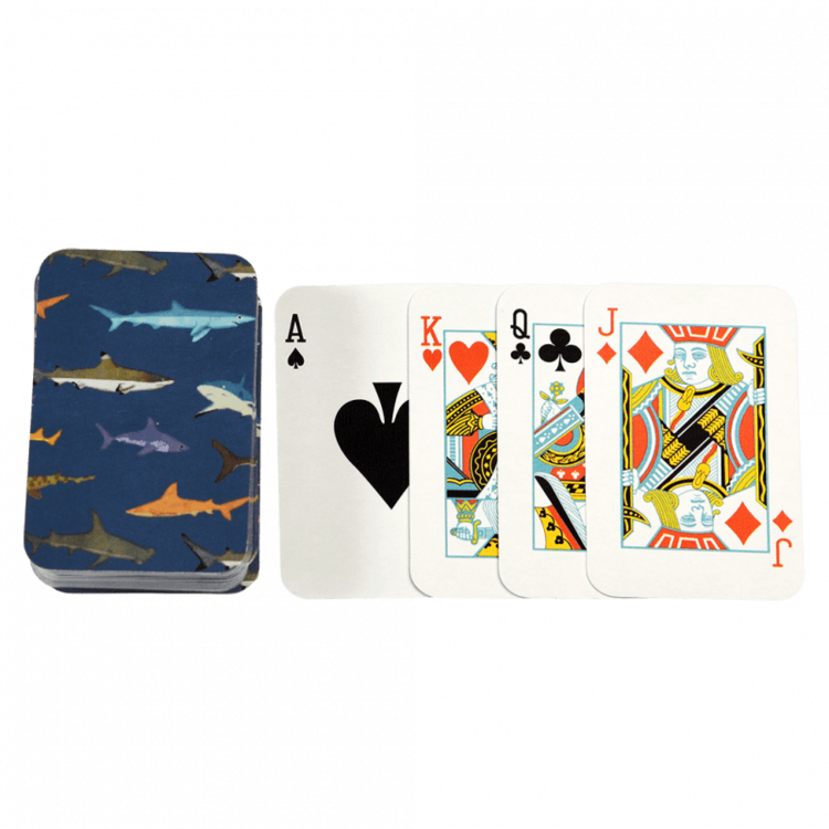 Mini Playing Cards - Sharks