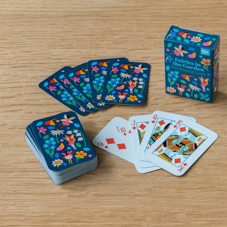 Mini Playing Cards - Fairies In The Garden