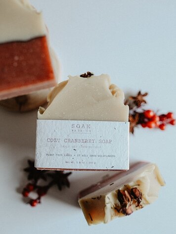 Cozy Cranberry Soap Bar