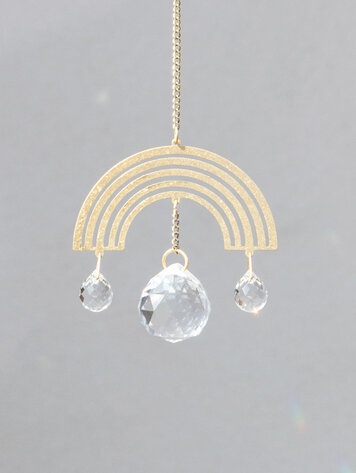 Rainbow & Joy Mini Suncatcher