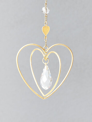 Heart & Love Mini Suncatcher