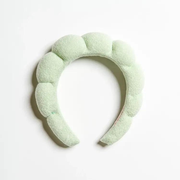 Mint Green Puffy Hair Band