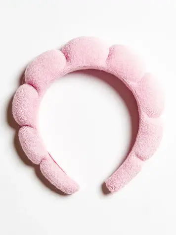 Bubblegum Pink Puffy Hair Band