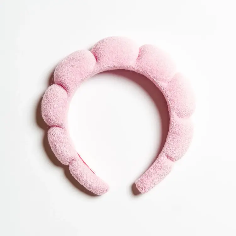 Bubblegum Pink Puffy Hair Band