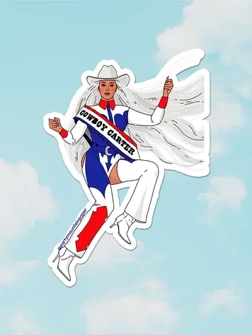 Cowboy Bey Sticker