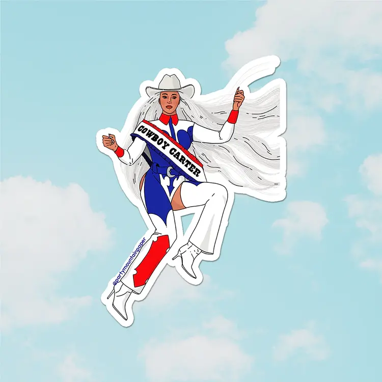Cowboy Bey Sticker