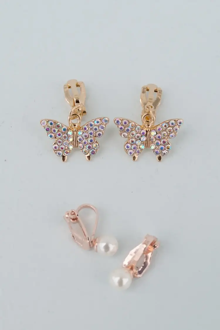 Butterfly Clip-on Earrings