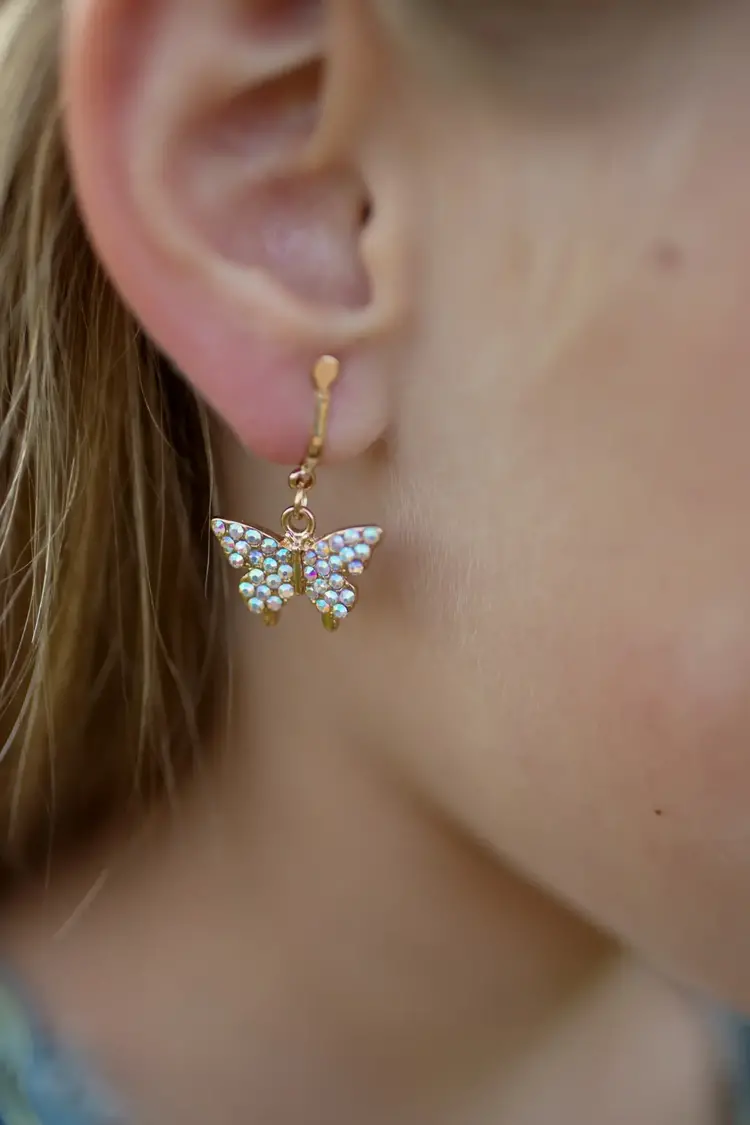 Butterfly Clip-on Earrings