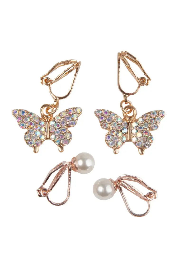 Butterfly Clip-on Earrings