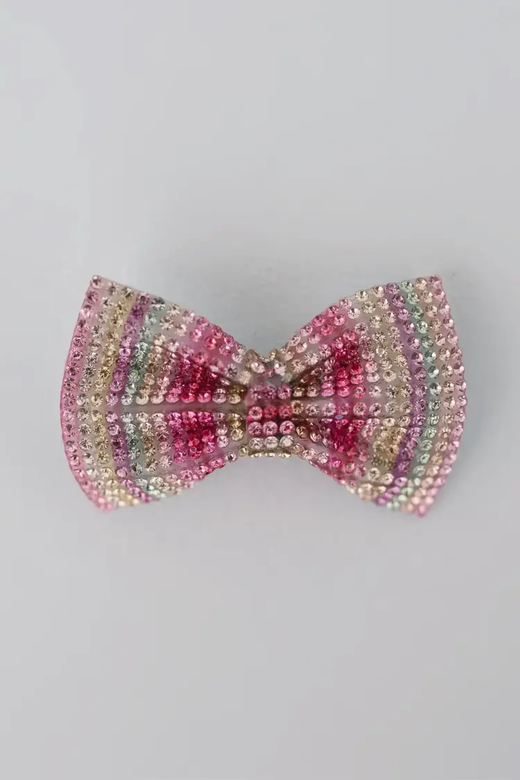 Gem Bow Hair Clip
