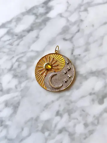 Lunar Solar Talisman Charm