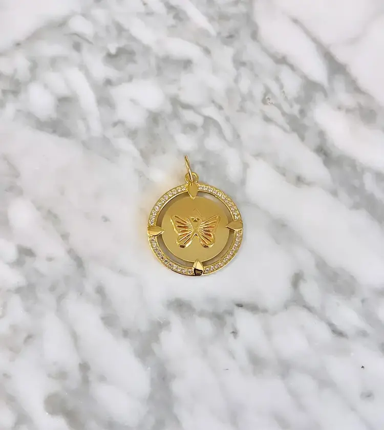 Butterfly Bloom Charm