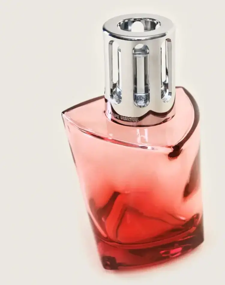 Red Terra Lamp with Black Angelica