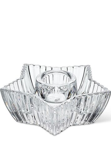 Ribbed Star Taper Holder