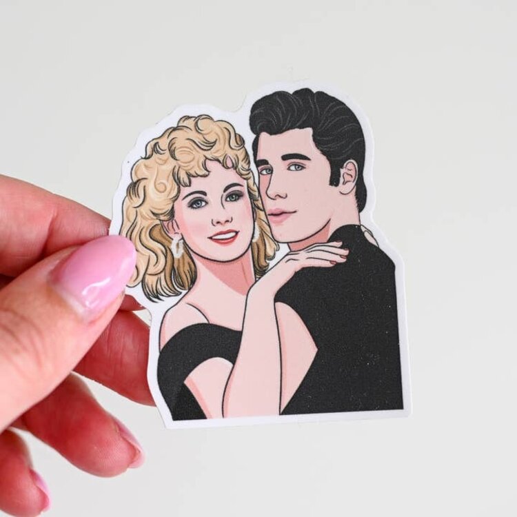 Grease Sticker