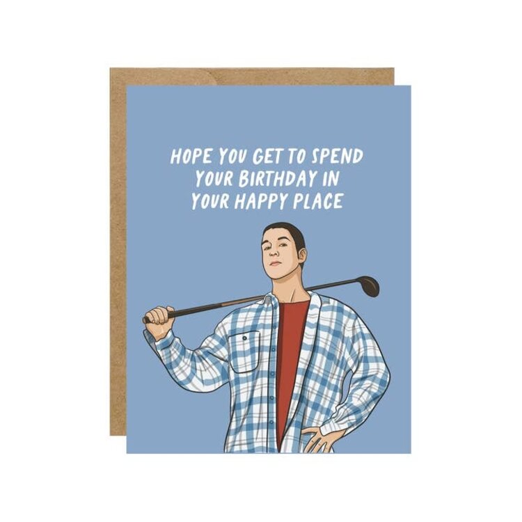 Your Happy Place Birthday Card
