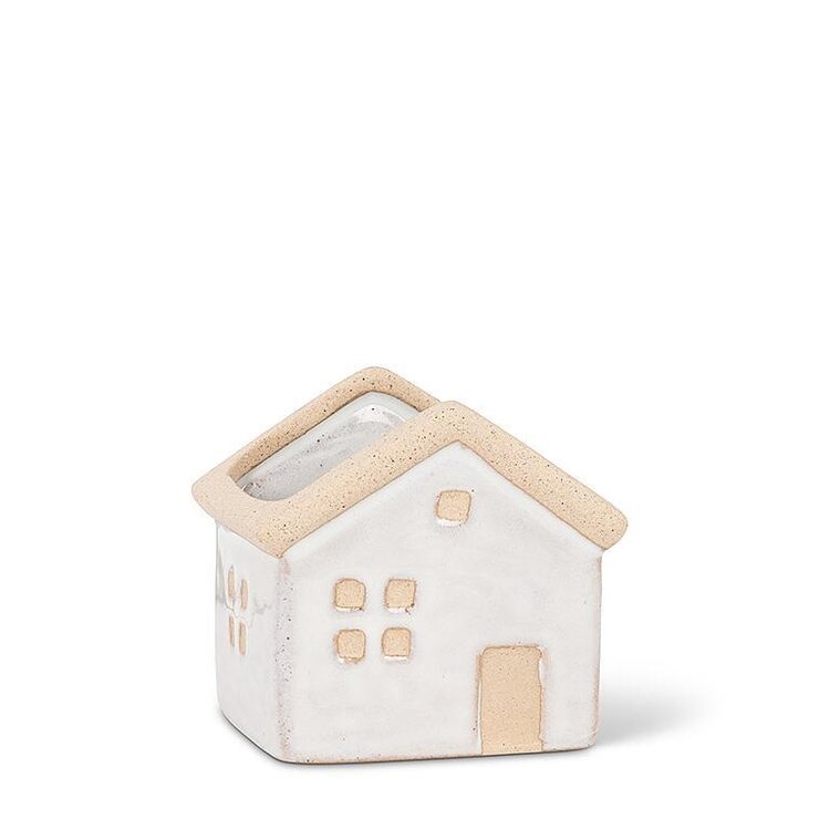 Mini Grey House Planter