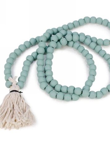 Aqua Bead Garland